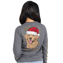 Load image into Gallery viewer, Simply Southern Collection Santa Dog Long Sleeve T-shirt