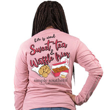 Load image into Gallery viewer, Simply Southern Collection Sweet Tea &amp; Waffle Fries Long Sleeve T-shirt