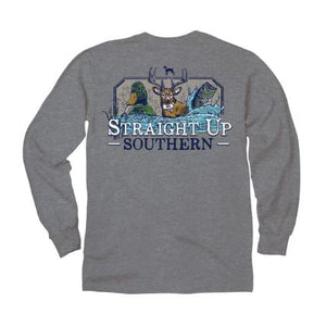 STRAIGHT UP SOUTHERN 3 IN 1 LONG SLEEVE T-SHIRT