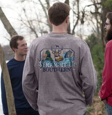 STRAIGHT UP SOUTHERN 3 IN 1 LONG SLEEVE T-SHIRT