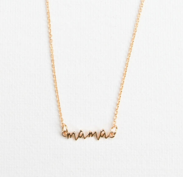 Michelle McDowell Mama Gold Necklace