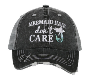 KATYDID KIDS/JUNIOR MERMAID HAIR DON'T CARE  TRUCKER HAT