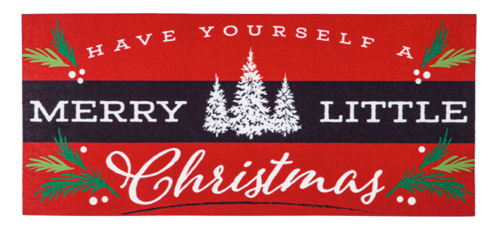 Evergreen Merry Little Christmas Sassafras Switch Mat