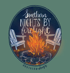 Southernology Southern Nights by Firelight Short Sleeve T-shirt