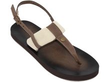 Load image into Gallery viewer, Tidewater Montauk Natural Cabana Sandals