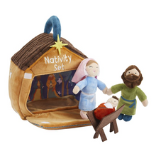 Load image into Gallery viewer, Mud Pie Nativity Plush Set
