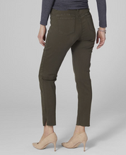 Load image into Gallery viewer, COCO &amp; CARMEN OMG ZOEYZIP SKINNY ANKLE SIDE SLIT COLORED - OLIVE GREEN