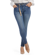 Load image into Gallery viewer, COCO &amp; CARMEN OMG MEDIUM DENIM  ZOEYZIP SKINNY JEAN