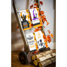 Load image into Gallery viewer, EVERGREEN HALLOWEEN MAGIC TEA TOWELS