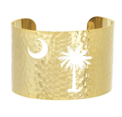 EMERSON STREET CLOTHING CO. PALMETTO MOON GOLD CUT OUT CUFF