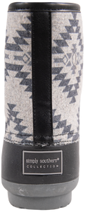 SIMPLY SOUTHERN COLLECTION AZTEC GREY BOOTS