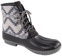 Load image into Gallery viewer, SIMPLY SOUTHERN COLLECTION AZTEC GREY BOOTS