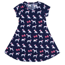 Load image into Gallery viewer, ITS A GIRL THING PUPPIES YOUTH DRESS