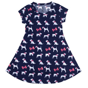 ITS A GIRL THING PUPPIES YOUTH DRESS