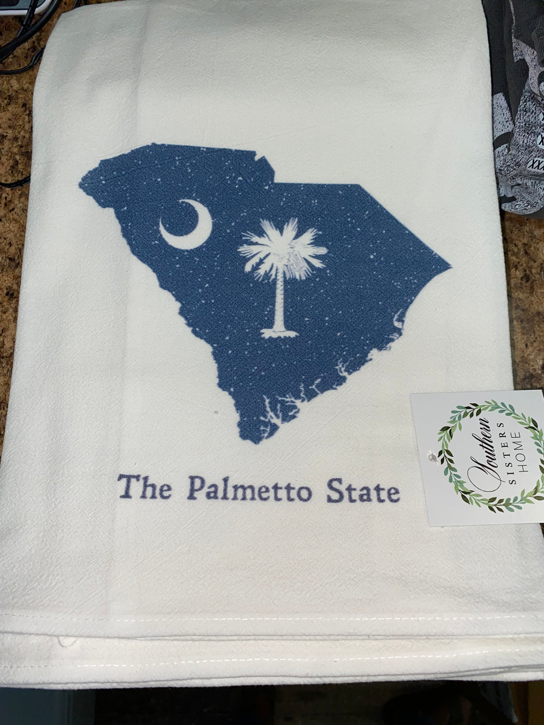 Southern Sisters Home Palmetto Moon Towel