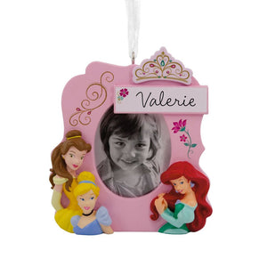 Hallmark Disney Princesses Photo Frame Personalized Ornament