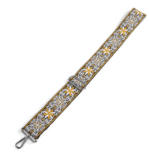 Load image into Gallery viewer, COCO &amp; CARMEN SANTANA STRAP YELLOW/WHITE