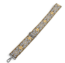 Load image into Gallery viewer, COCO &amp; CARMEN SANTANA STRAP YELLOW/WHITE