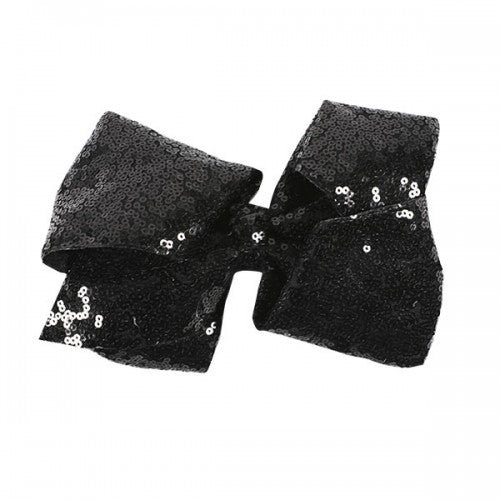 SIMPLY SOUTHERN COLLECTION - BOW - BLACK SEQUINS