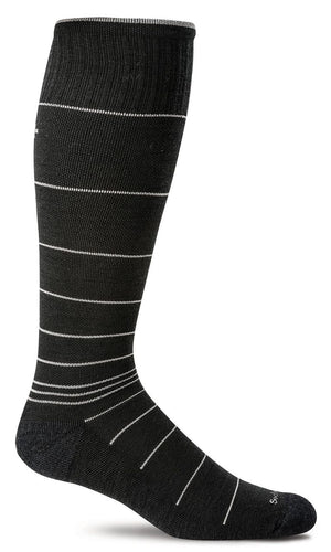 Sockwell Black Stripe Men's Circulator Socks