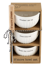 Load image into Gallery viewer, MUD PIE S&#39;MORE BOWL SET