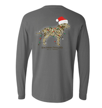 Load image into Gallery viewer, SOUTHERN FRIED COTTON CHRISTMAS OLD SCHOOL HOUND LONG SLEEVE T-SHIRT