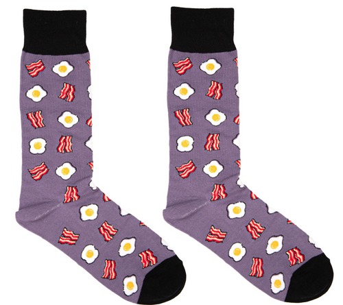 SIMPLY SOUTHERN COLLECTION SOCKS - BACON