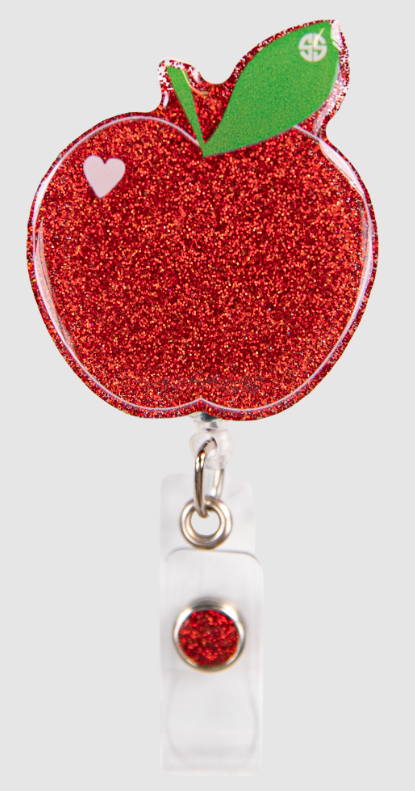 SIMPLY SOUTHERN COLLECTION BADGE REEL - APPLE