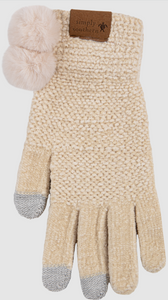 SIMPLY SOUTHERN COLLECTION POM POM GLOVES