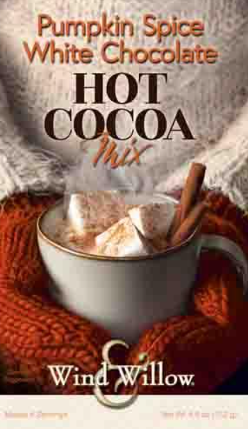 WIND & WILLOW PUMPKIN SPICE WHITE CHOCOLATE HOT COCOA MIX