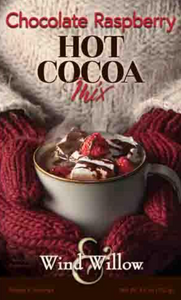 WIND & WILLOW CHOCOLATE RASPBERRY HOT COCOA MIX