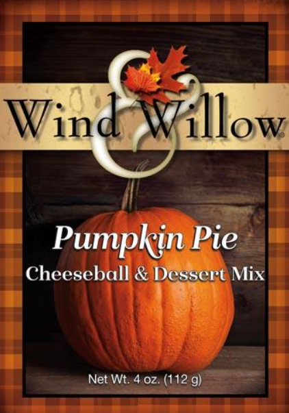 WIND & WILLOW PUMPKIN PIE CHEESEBALL & DESSERT MIX