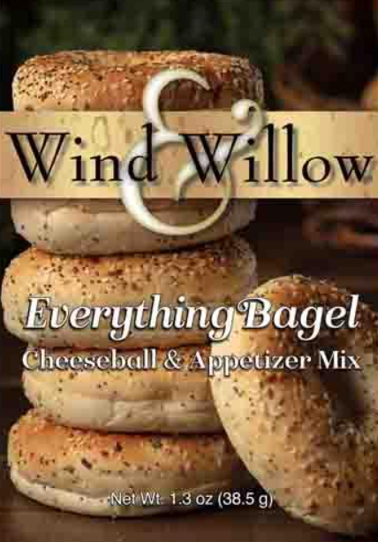 WIND & WILLOW EVERYTHING BAGEL CHEESEBALL & APPETIZER MIX