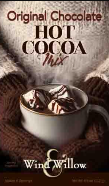 WIND & WILLOW ORIGINAL CHOCOLATE HOT COCOA MIX