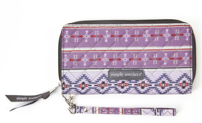 SIMPLY SOUTHERN COLLECTION PHONE WALLET - AZTEC