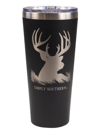 SIMPLY SOUTHERN COLLECTION DEER TUMBLER