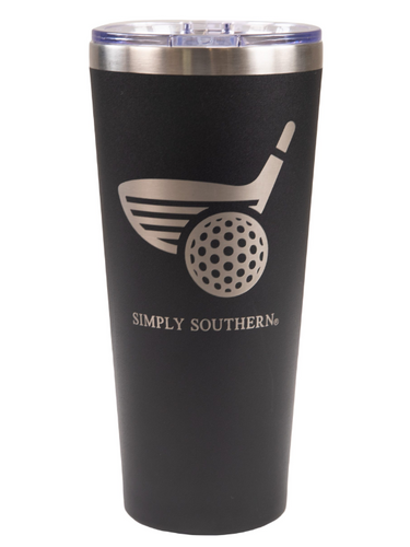 SIMPLY SOUTHERN COLLECTION GOLF TUMBLER