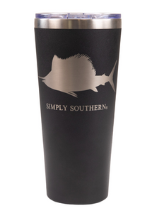 SIMPLY SOUTHERN COLLECTION FISH TUMBLER