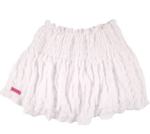 SIMPLY SOUTHERN COLLECTION SKORT - WHITE