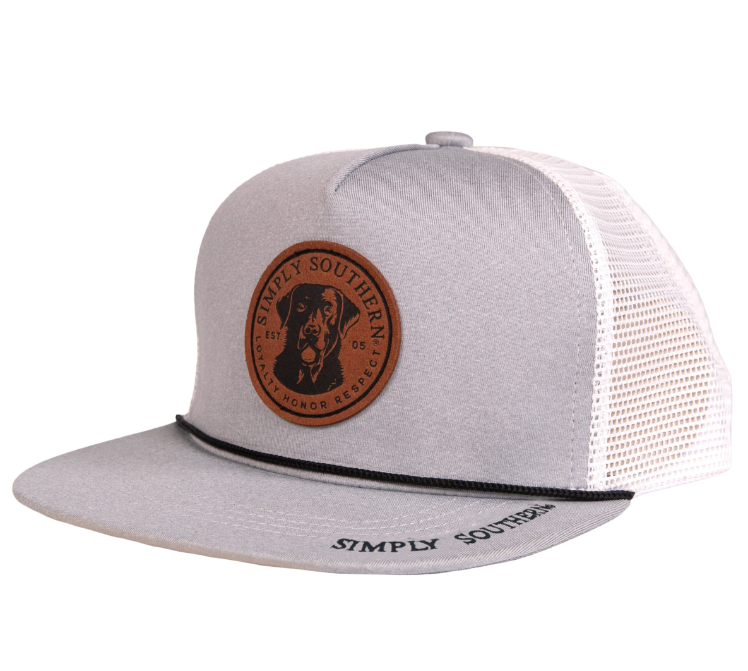SIMPLY SOUTHERN COLLECTION MEN'S LEATHER DOG HAT