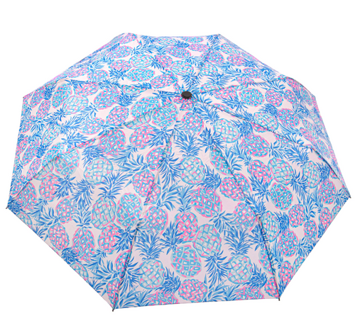 SIMPLY SOUTHERN COLLECTION UMBRELLA - PINEAPPLE WHITE