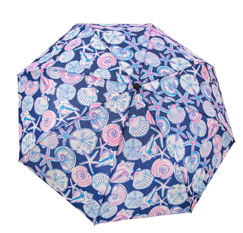 SIMPLY SOUTHERN COLLECTION UMBRELLA -  SHELL PINK