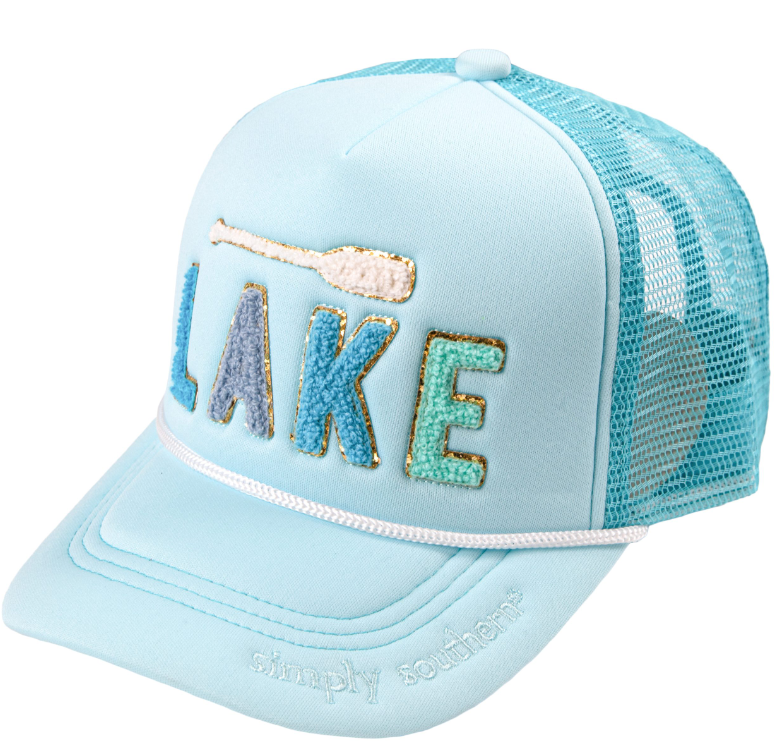 SIMPLY SOUTHERN COLLECTION BLUE LAKE HAT