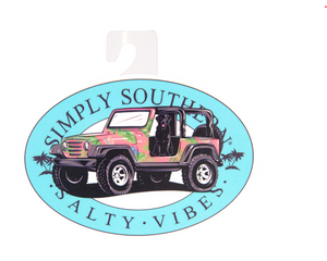 SIMPLY SOUTHERN COLLECTION MEN'S CAR DECALS
