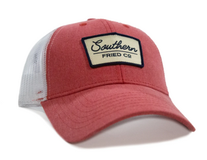 Southern Fried Cotton Southern Script - Structured Low Pro Mesh Hat