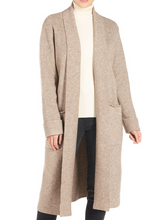 Load image into Gallery viewer, Coco &amp; Carmen Taupe Cozette Cardigan Duster