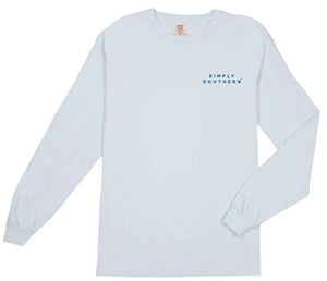 SIMPLY SOUTHERN COLLECTION USA LAB LONG SLEEVE T-SHIRT