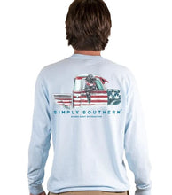 Load image into Gallery viewer, SIMPLY SOUTHERN COLLECTION USA LAB LONG SLEEVE T-SHIRT