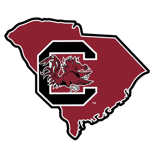 PALMETTO SHIRT CO. USC LOGO STATE DECAL