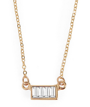 Load image into Gallery viewer, WHISPERS CLEAR NECKLACE IN GOLD